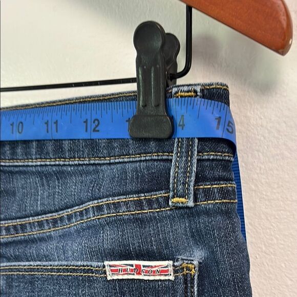 Hudson Jeans Blue Skinny Denim Tapered Fit - Picture 9 of 12
